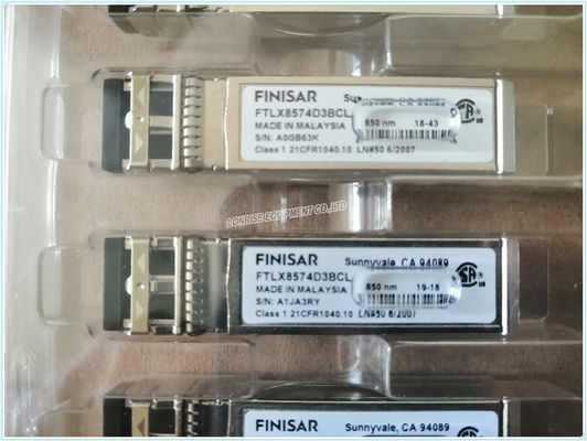 FTLX8574D3BCL 10GE Finisar Original Baru FTLX8574D3BCL 10GE 850nm SFP+ Optical Module