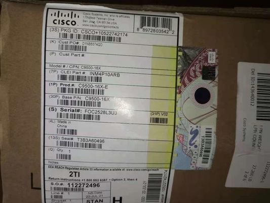 C9500-16X-E Cisco Catalyst 9500 16-port 10G switch, NW Ess. Lisensi