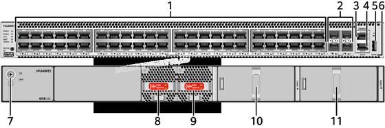 48 Gigabit Port Optik Sakelar Jaringan Huawei S5731-S48T4X