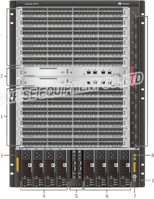 2 MPU LACP Huawei S7712 S7700 Series Switch Asli 3480Mpps