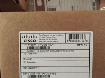 PVDM3-192 Cisco Router Modul 192-Channel High Density Modul DSP Suara