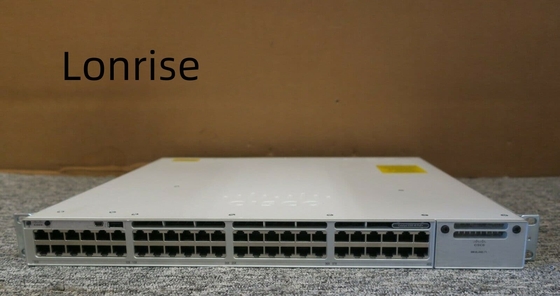 C9300-48P-A Cisco Switch Catalyst 9300 48-Port PoE+ Keuntungan Jaringan Cisco 9300 Switch