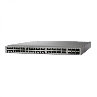 N9K-C93108TC-FX3P Nexus 9300 48x 100M/1 / 2.5 / 5 / 10GT 6x 100G Sakelar 48p 10G BASE-T