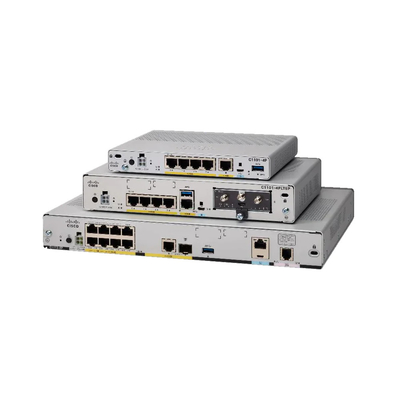 C1111 8P Cisco Router Modules industri 4g router 1100 Series Integrated Services Routers
