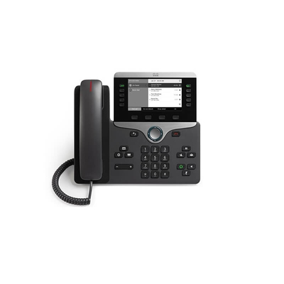 8841 Sistem Telepon 320x240 802.1x Keamanan Warna Hitam Untuk Pembeli B2B