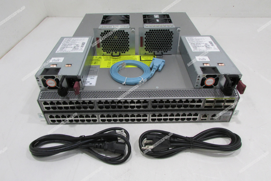 Seri Nexus 9000 Asli Baru dengan 96p 100M/1/10G-T dan 6p 40G QSFP N9K-C93120TX