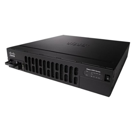 ISR4351-SEC/K9 200Mbps-400Mbps Sistem Throughput 3 WAN/LAN Port 3 SFP Port Multi-Core CPU 2 Service Module Slots