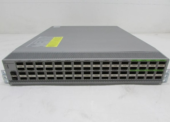 N9K-C9364C Nexus 9000 Series C9364C 64xQSFP28 Port 100GBase-X + 2xSFP+ Port Layer3 Managed 2U Gigabit Ethernet Switch
