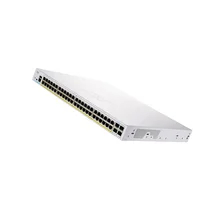 C9300-48P-E 0W Konsumsi Daya POE Switch 10/100/1000 Mbps Tingkat Data untuk Konektivitas Tanpa Kerumitan