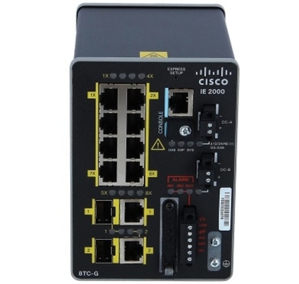 IE-2000-8TC-G-L IE-2000-8TC-G-L - Ethernet Industri Seri 2000 IE 8 10/100 2 T/SFP Lite