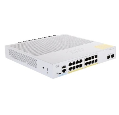 Cisco C1300-16FP-2G 16x 10/100/1000 Port Catalyst 1300 16-port GE Full PoE 2x1G SFP