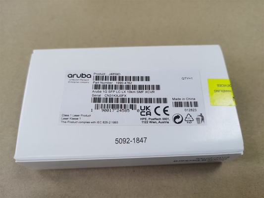 J4859D Aruba 1G SFP Aruba Transceiver Aruba 1G SFP LC LX 10km SMF Transceiver