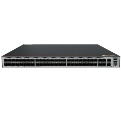S5735-S48S4XE-V2 48*GE SFP Port 4*10GE SFP+ Port 2*12GE Stack Port Tanpa Power Module