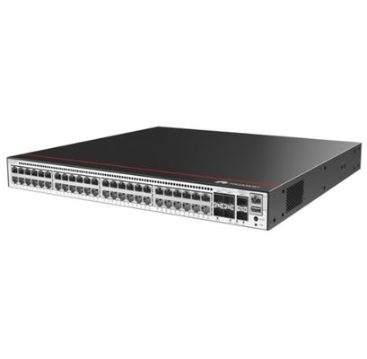 S5735-S48T4XE-V2 48*GE Base-T Port 4*10GE SFP+ Port 2*12GE Stack Port tanpa Power Module