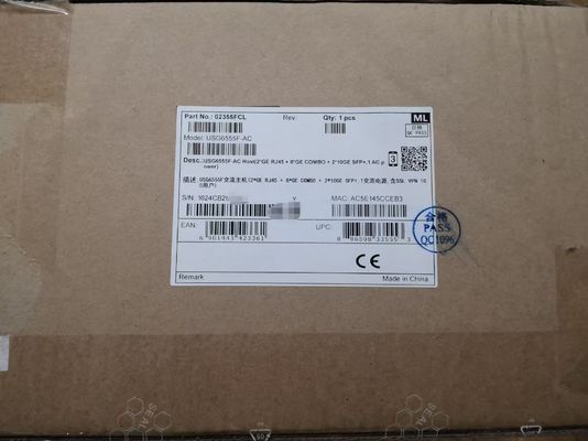 USG6555F-AC Huawei USG6555F-AC Firewall USG6555F AC Host (2*GE RJ45 + 8*GE COMBO + 2*10GE SFP+, 1 catu daya AC)