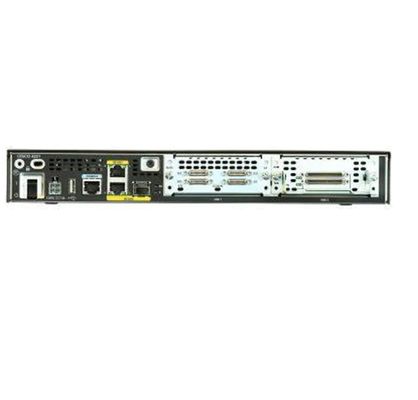 ISR4221-SEC/K9 ISR 4321 dengan 2 GE onboard, 2 slot NIM, 1 slot ISC, memori Flash 4 GB default, DRAM 4 GB default