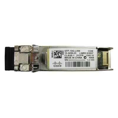 SFP-10G-LRM, Modul Cisco SFP, 10Gbps, Konektor LC, Jangkauan 220m