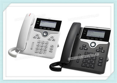Warna Putih Dan Hitam CP-7821-K9 Cisco IP Phone 7821 Dengan Dukungan Beberapa Bahasa