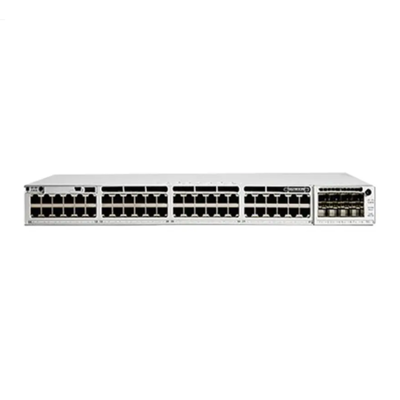 Cisco C9300-48T-E Catalyst 9300 Sakelar Penting Jaringan Gigabit 48-Port | Sakelar Akses Perusahaan Uplink Modular