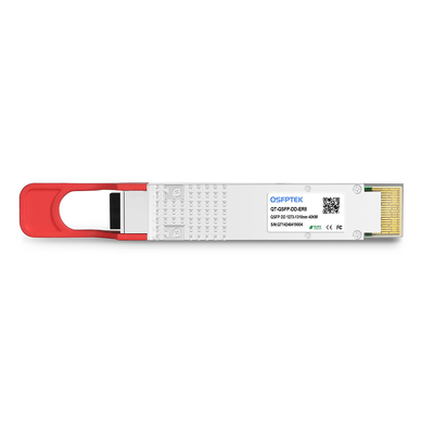 QAPQD040F0CN1 QSFP-DD ER8 400G Transceiver Optik 1310nm 40km SMF LC