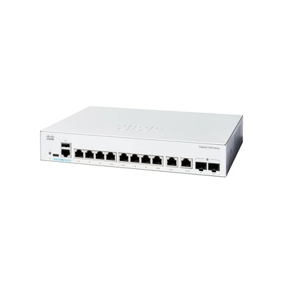 Cisco C1200-8P-E-2G Catalyst 1200 Sakelar Gigabit PoE+ 8-Port