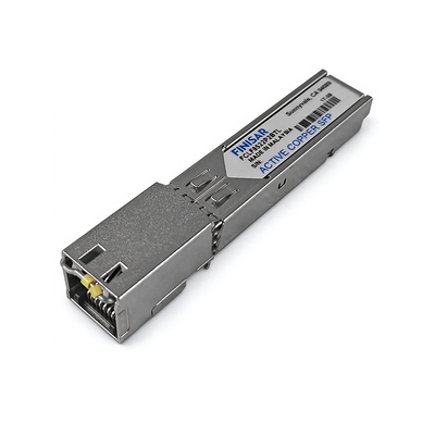 Finisar FCLF8522P2BTL 1000BASE-T Tembaga SFP Transceiver 10/100/1000Mbps RJ45 100m
