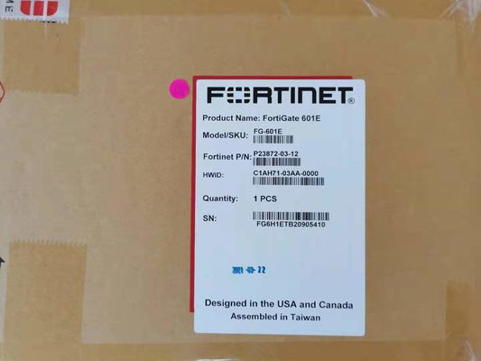 FG-601E Fortinet NGFW Seri Jarak Menengah FortiGate 601E 2x 10 Slot GE SFP+