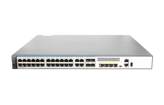 S5720-36C-EI-DC 28 Ethernet 10/100/1000 Port 4 Di antaranya Adalah Dual-Purpose 10/100/1000 Atau SFP 4 10 Gig SFP+ 1 Antarmuka