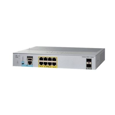 2960L 8 Port GigE Dengan PoE 2 X 1G SFP, LAN Lite Cisco WS-C2960L-8PS-LL