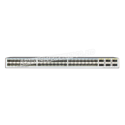 Huawei CE6851 HI Switch 48 Port 10G SFP + Port side Intake Dukungan untuk Fiber Channel over Ethernet (FCoE)